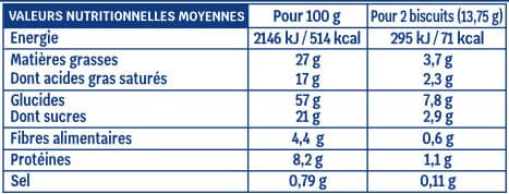 Biocoop Galette noix de coco citron packshot