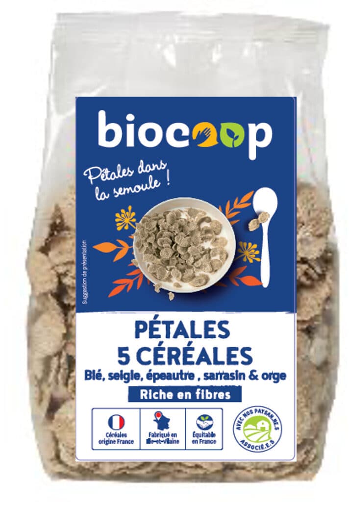 Biocoop Pétales 5 céréales packshot