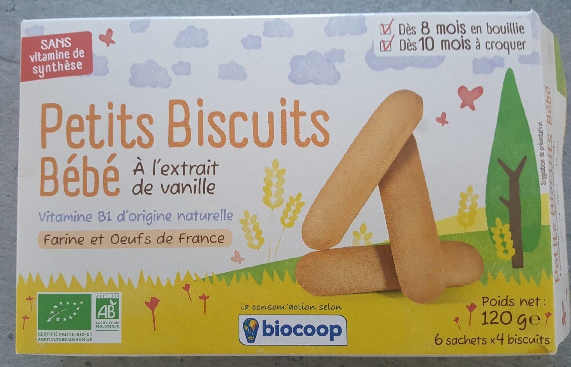 Biocoop Petit biscuit bébé packshot