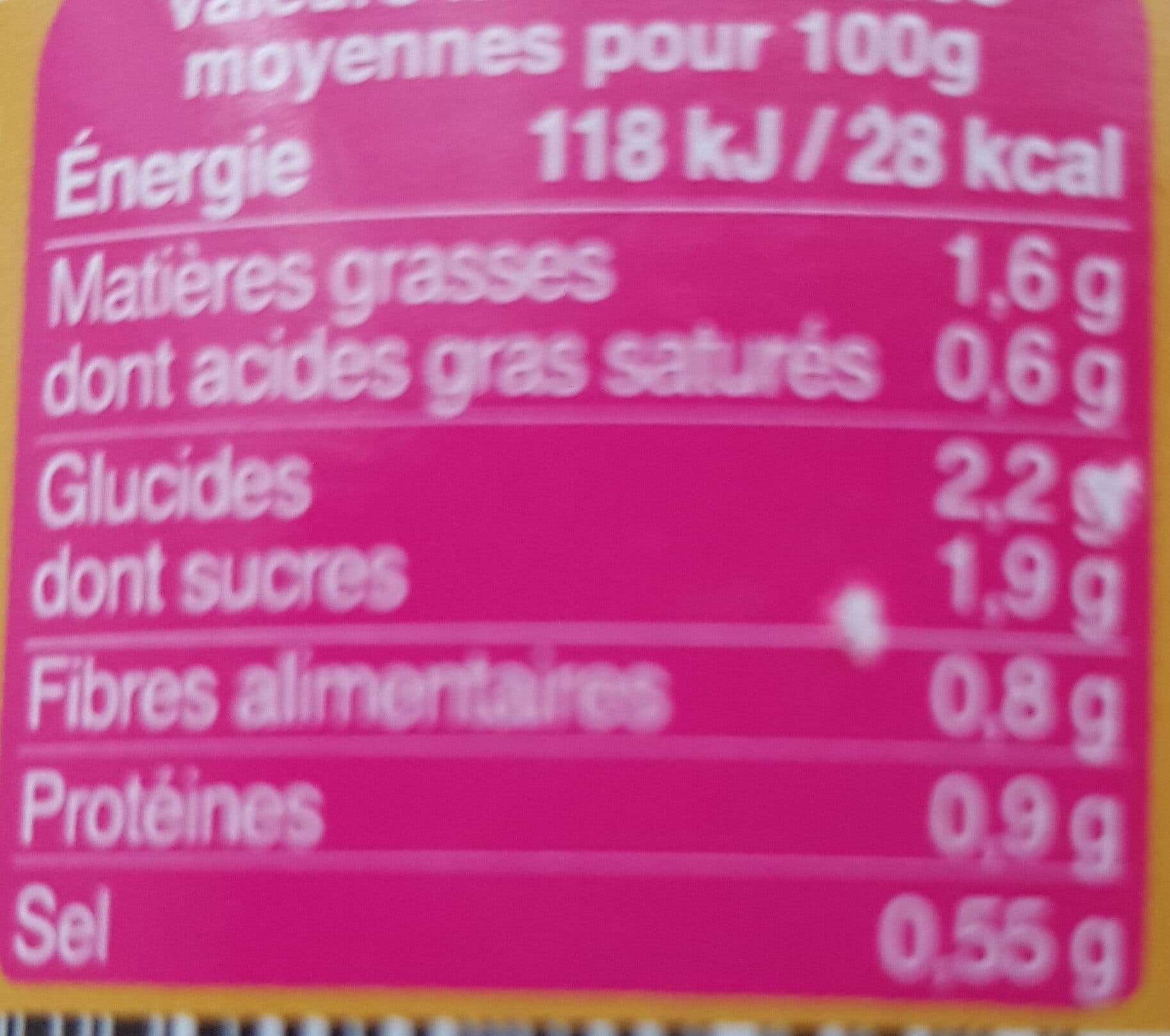 Biocoop Courgettes cuisinées curry packshot