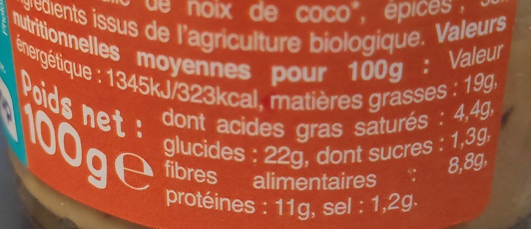 Biocoop Haricots blancs noisettes à tartiner packshot