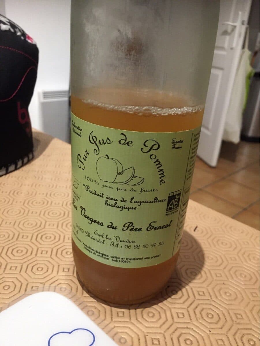 Open Food Facts Pur jus de pomme packshot