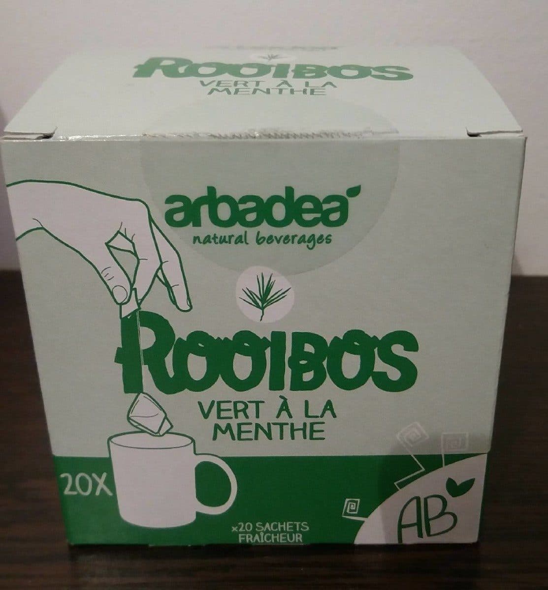 Open Food Facts Rooibos vert à la menthe packshot
