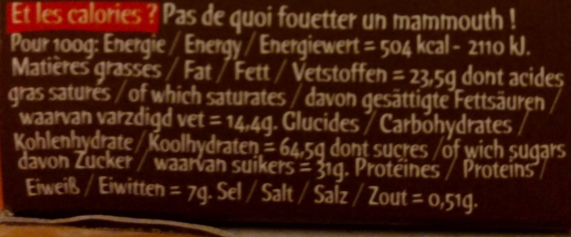 Michel et Augustin Sablés ronds et bons aux gouttes de chocolat 40g packshot