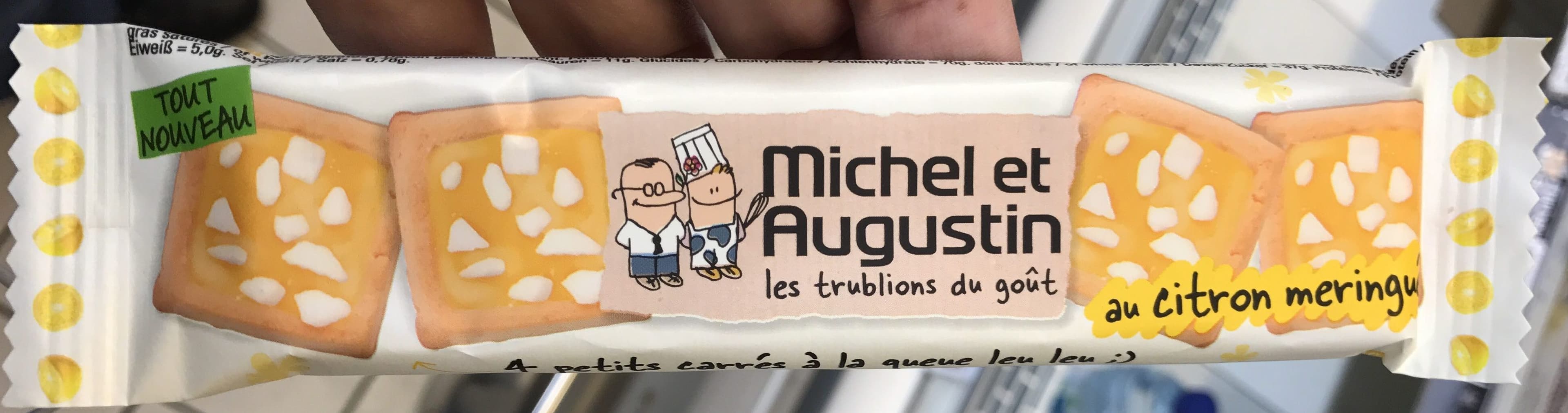 Michel et Augustin Petits Carrés au Citron Meringué packshot