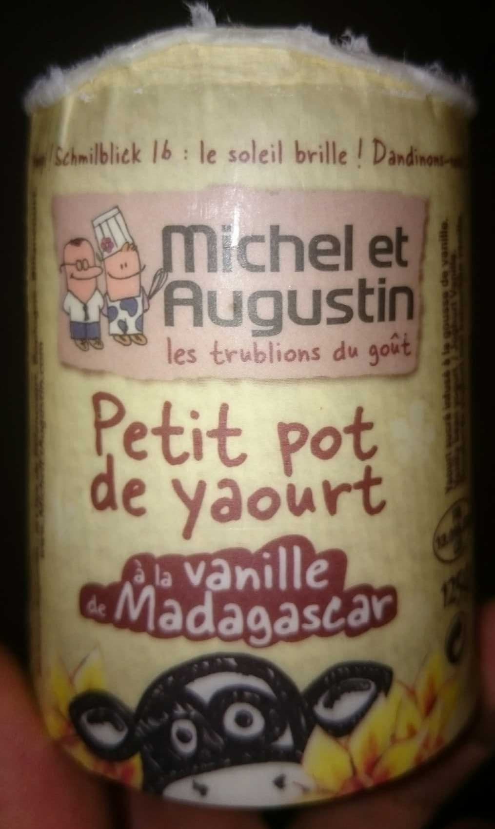 Michel et Augustin La vache en petit pot à la vanille de Magagascar packshot