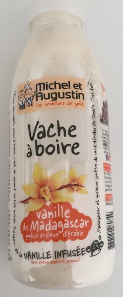 Michel et Augustin Vache à boire vanille de Madagascar packshot