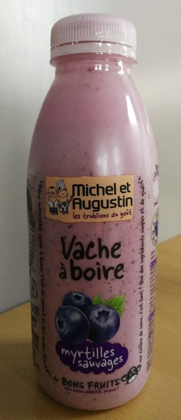 Michel et Augustin Vache à boire myrtilles sauvages packshot