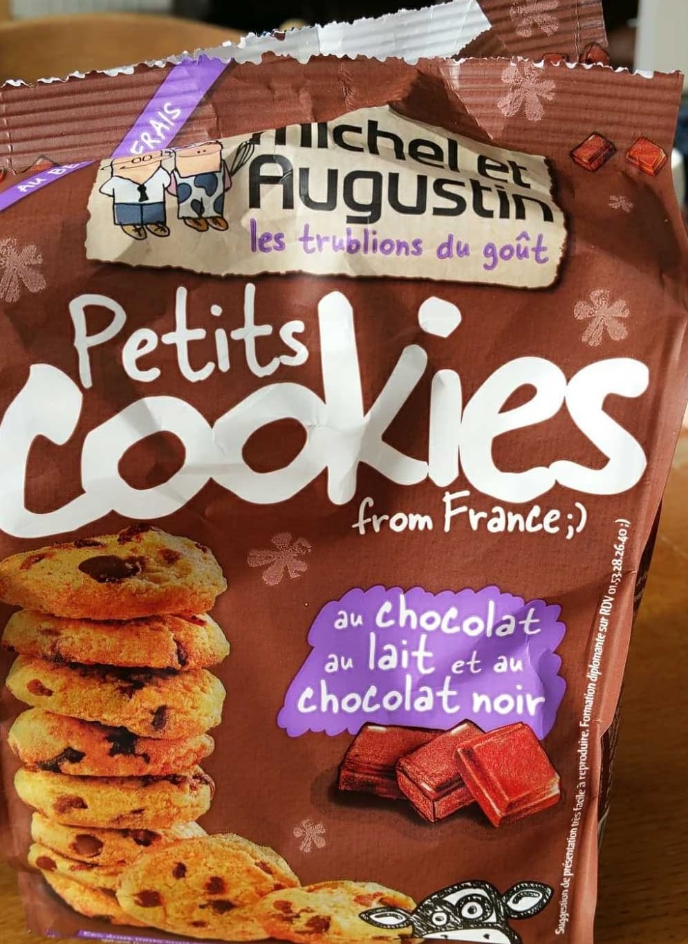 Michel et Augustin Petits cookies from France packshot