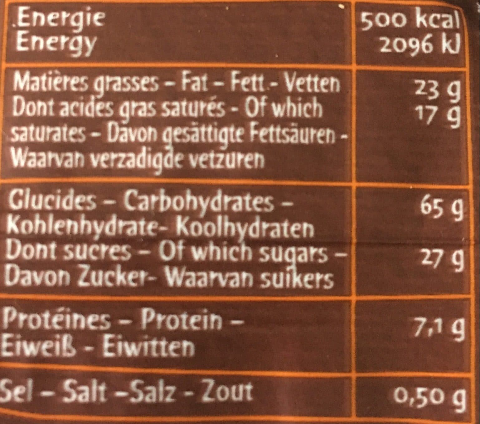 Michel et Augustin Petits carrés au caramel, pointe de sel et chocolat au lait packshot