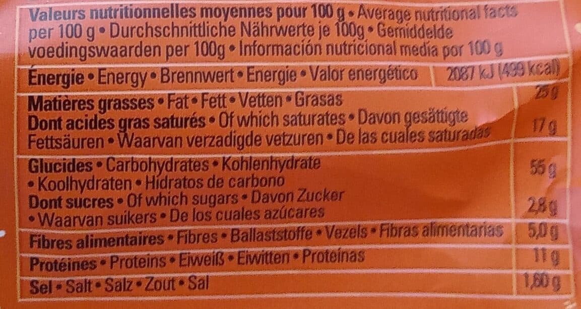 Michel et Augustin Petits beurre Comté et poivre noir de Madagascar packshot