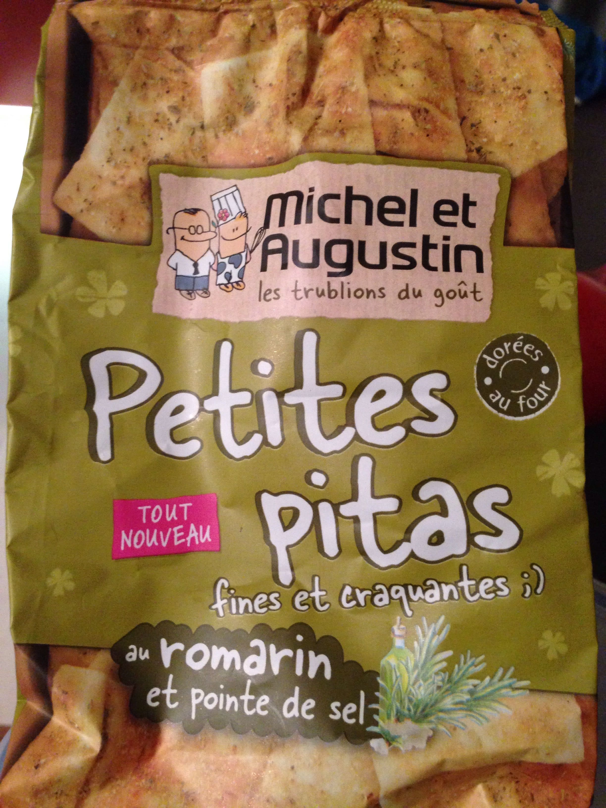 Michel et Augustin Petites pitas au romarin et pointe de sel packshot