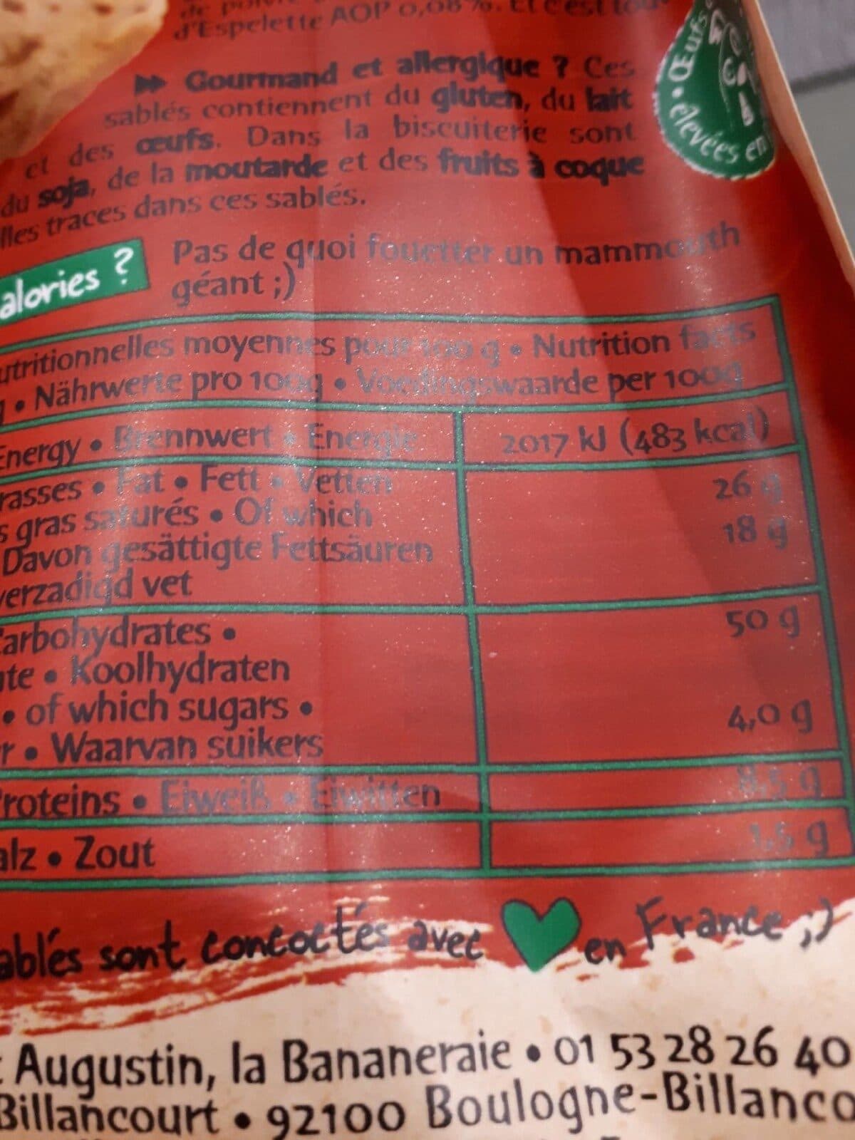 Michel et Augustin Sablés apéritif brebis tomates piment packshot