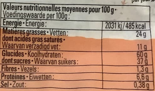 Michel et Augustin Vrai Cookie Chocolat Blanc 70g packshot