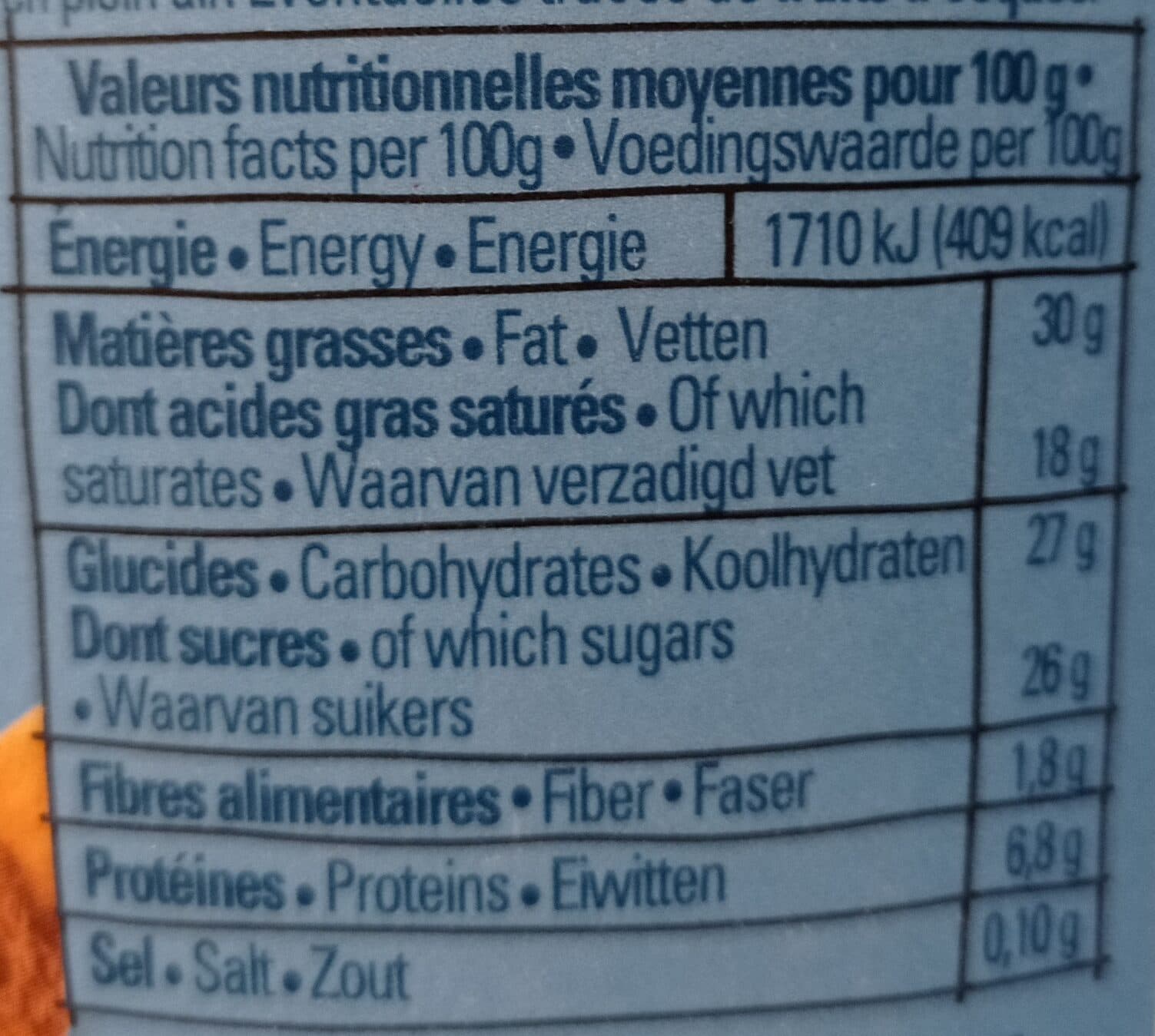 Michel et Augustin L'Incroyable Mousse, chocolat au lait packshot