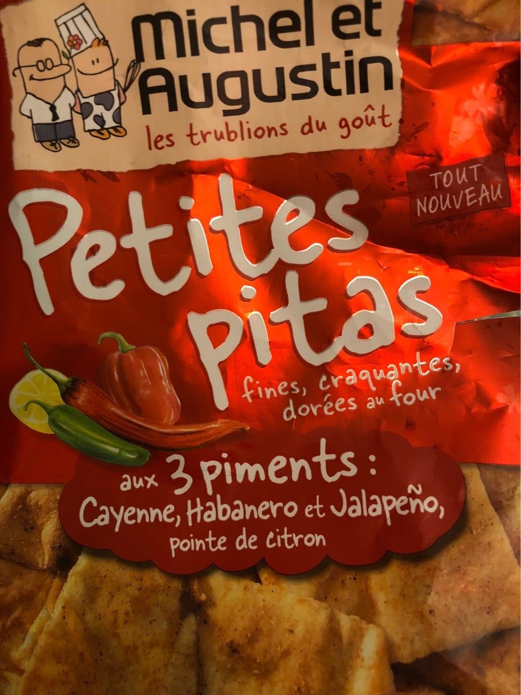Michel et Augustin Petites pitas packshot