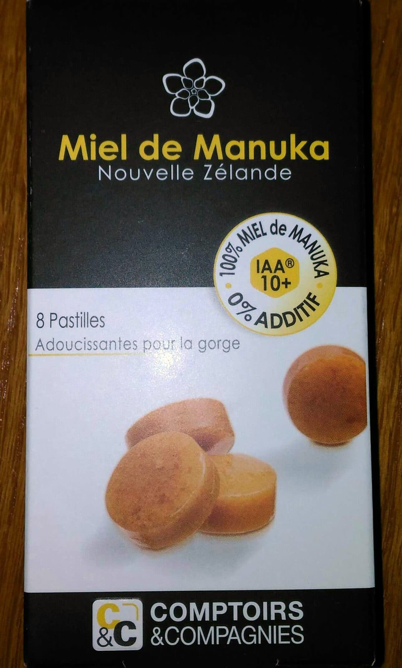 COMPTOIRS ET COMPAGNIES Miel de Manuka Nouvelle Zélande 100% miel de Manuka packshot