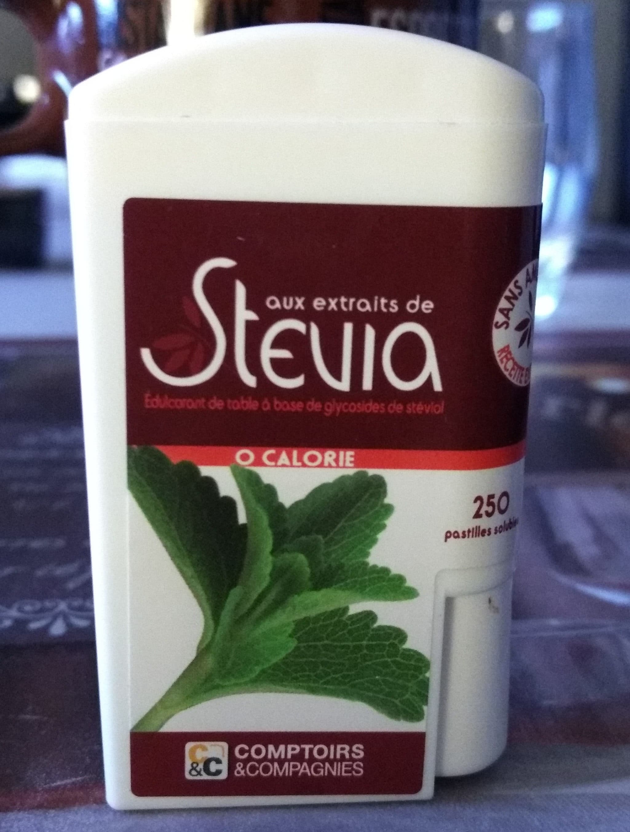 Comptoirs et compagnies Pastilles Extrait De Stévia packshot