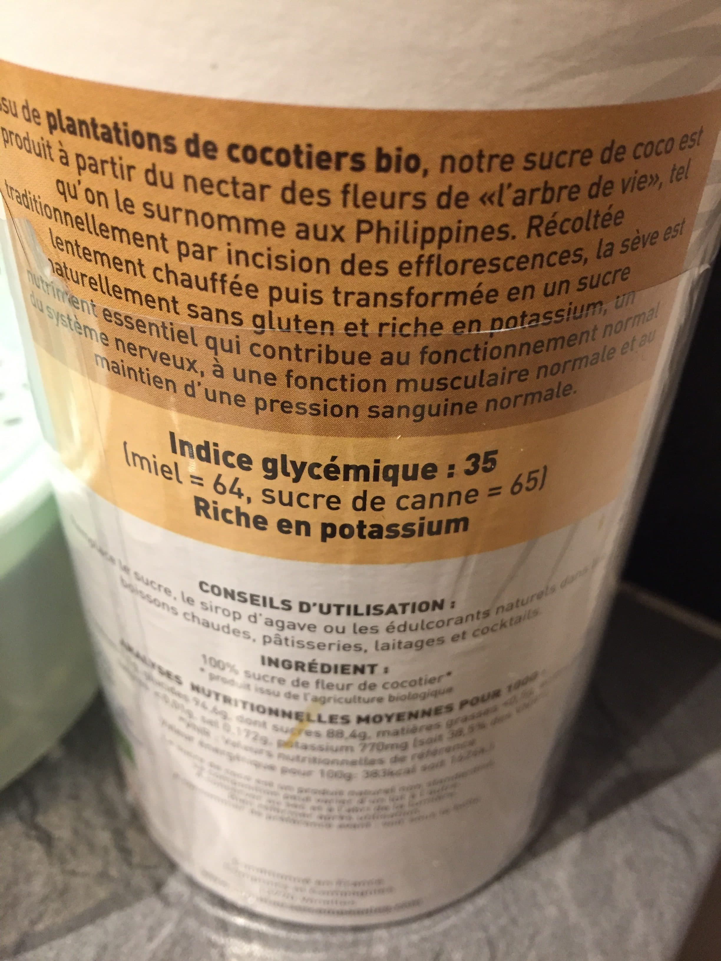 Comptoirs & Compagnies Sucre de coco - Non raffiné packshot