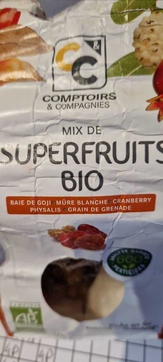 Comptoirs et compagnies Superfruits bio packshot