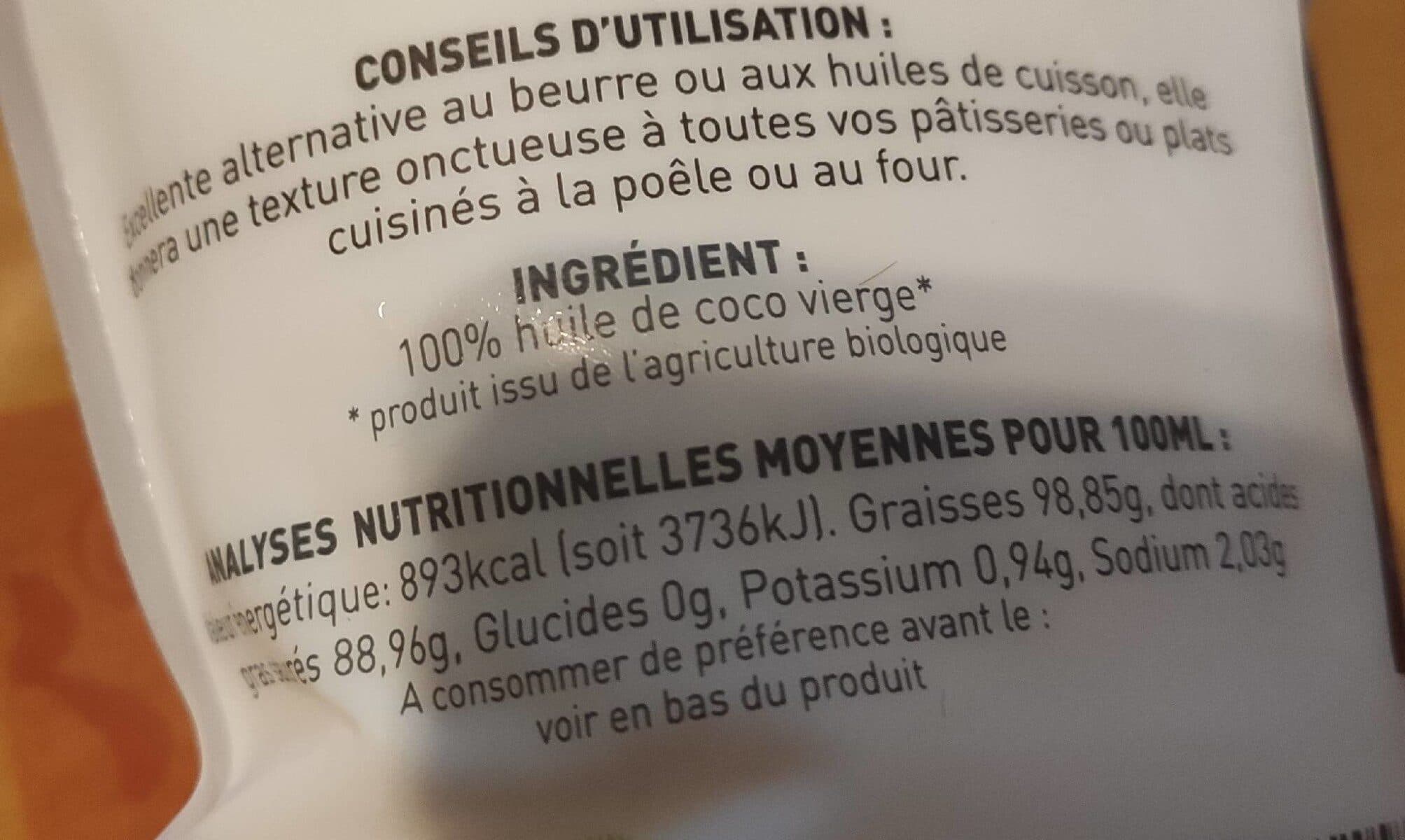 Comptoirs & Compagnies Huile de coco vierge packshot