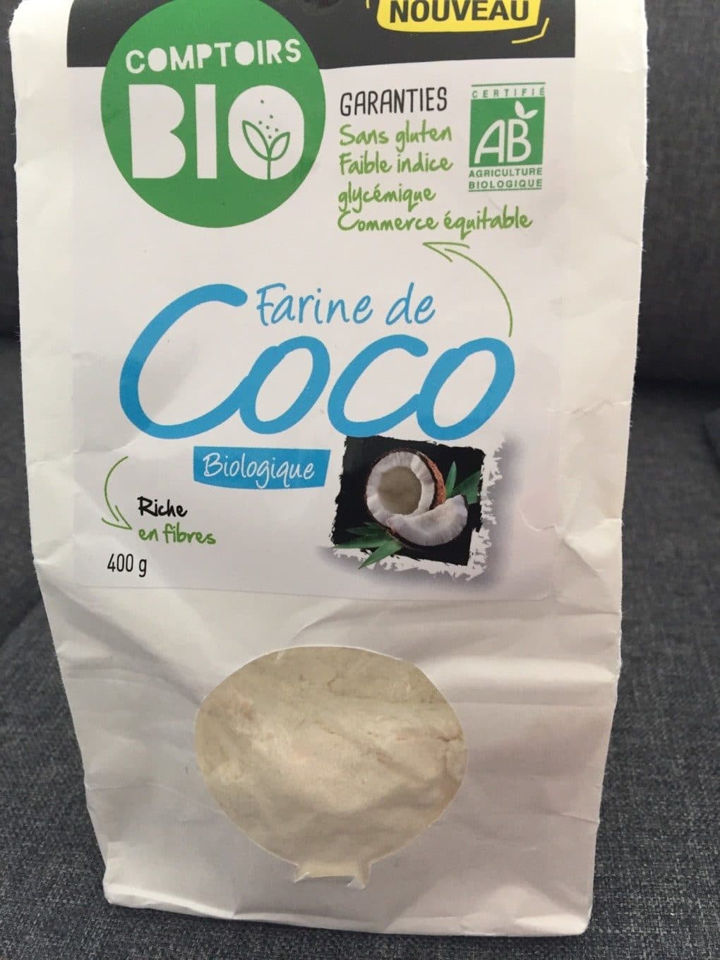 Comptoirs Bio Farine de noix de coco packshot