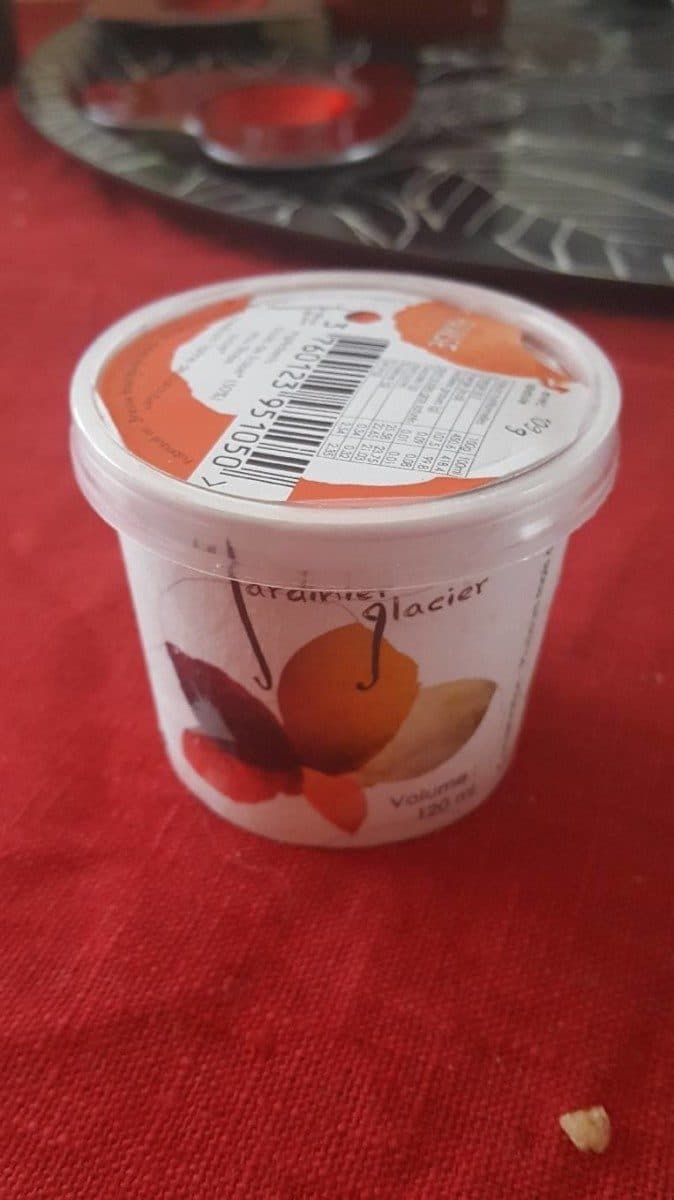 Le Jardinier Glacier SORBET FRAISE packshot