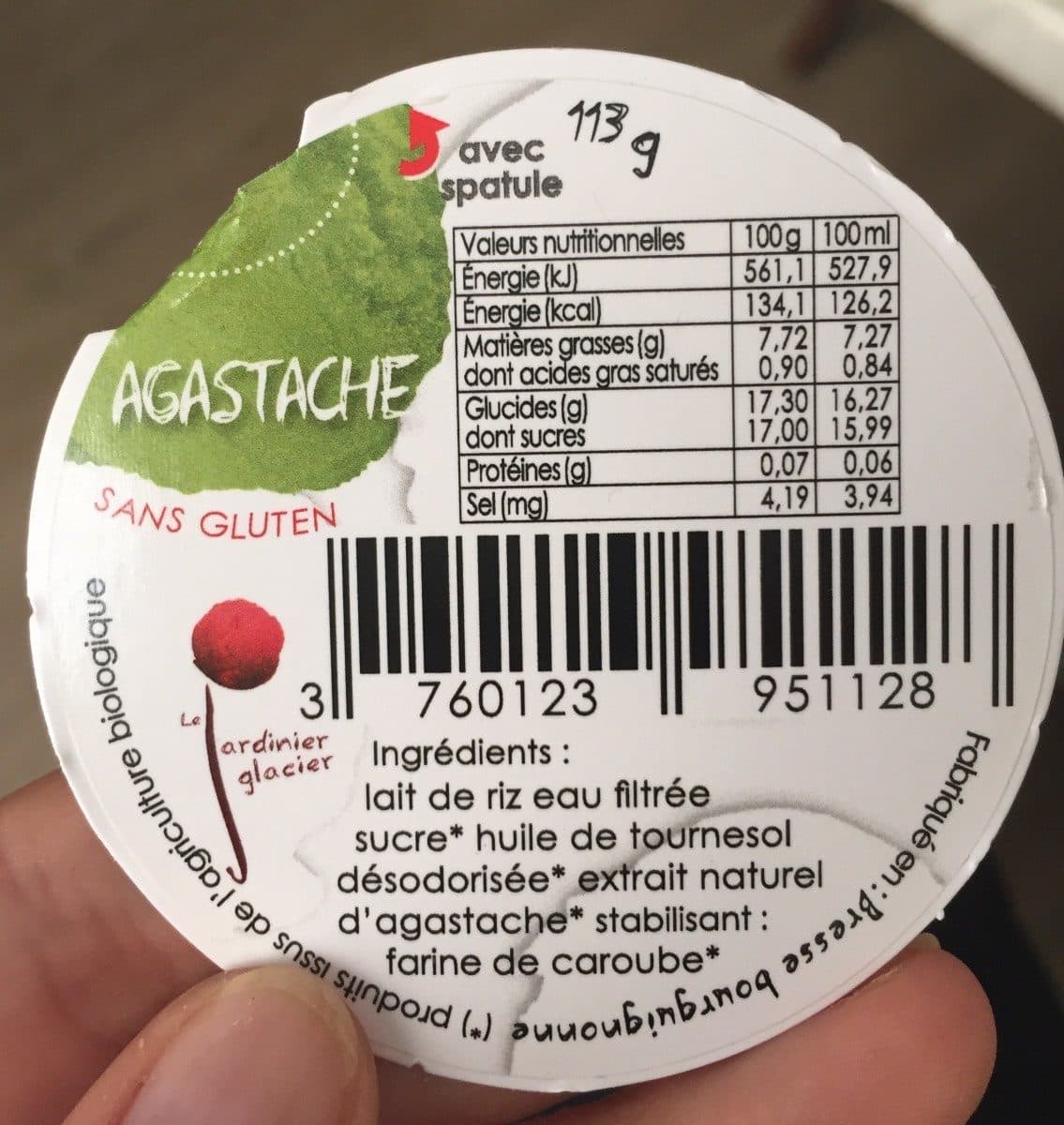 Open Food Facts Agastache packshot