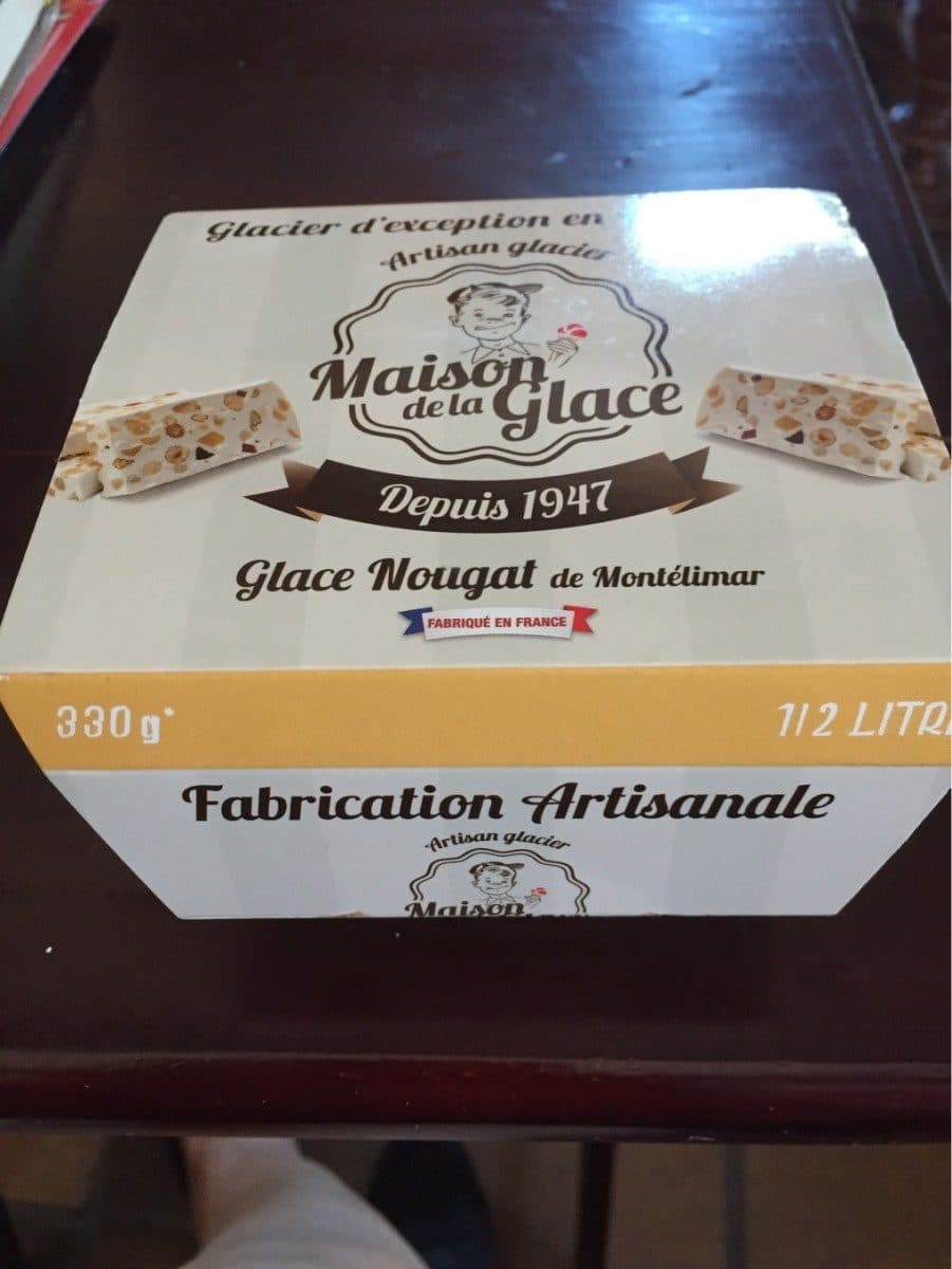 Maison de la Glace Glace nougat packshot