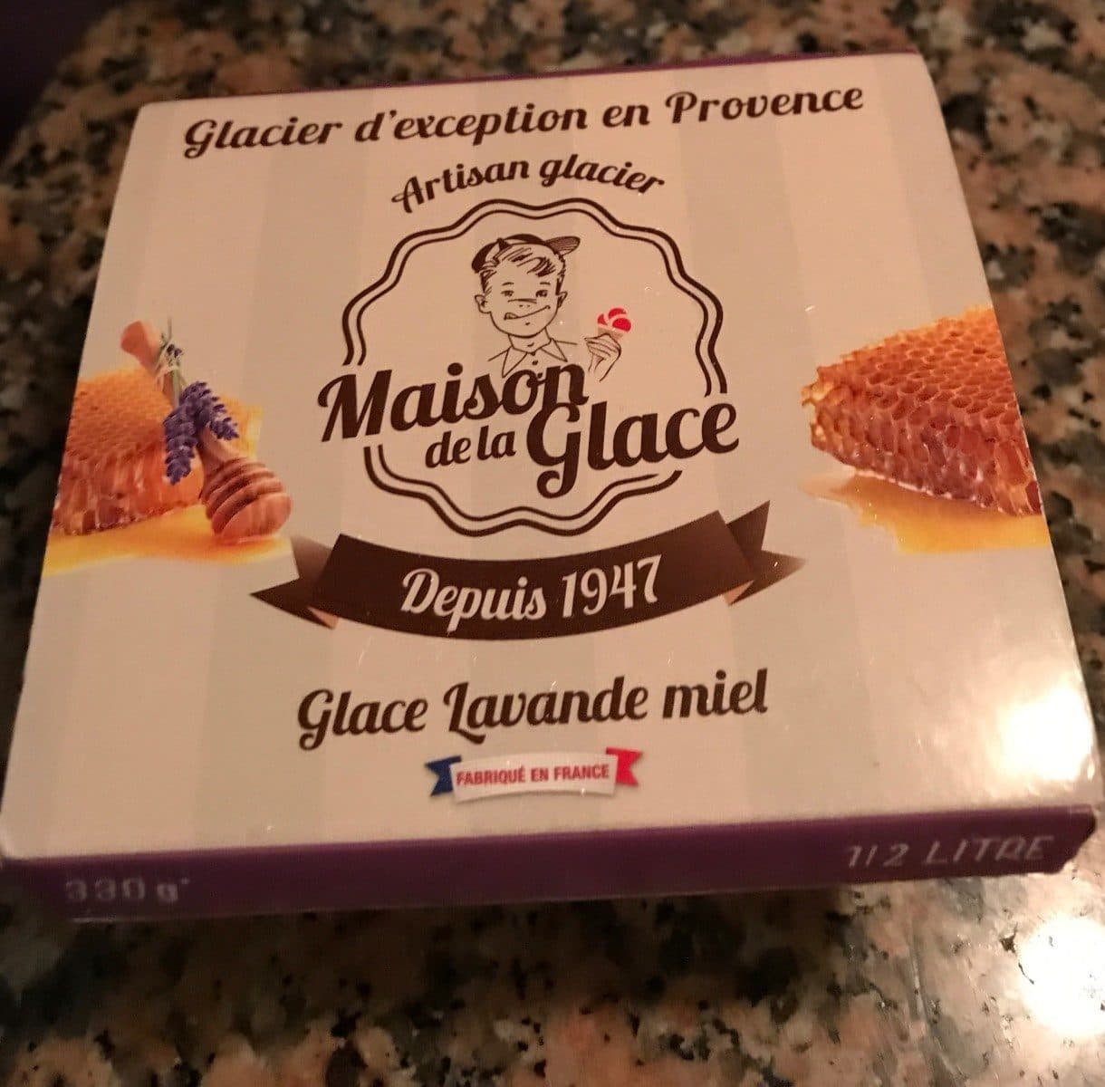 Maison de la Glace Glace artisanale lavande packshot