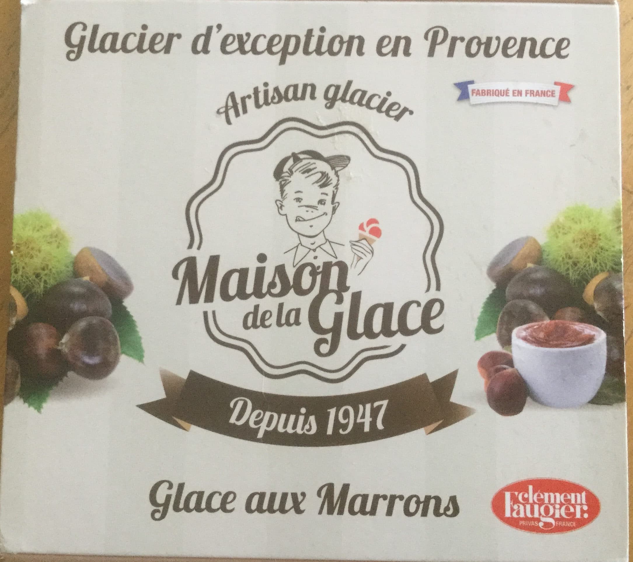 Maison de la Glace Glace Aux Marrons Glaces packshot