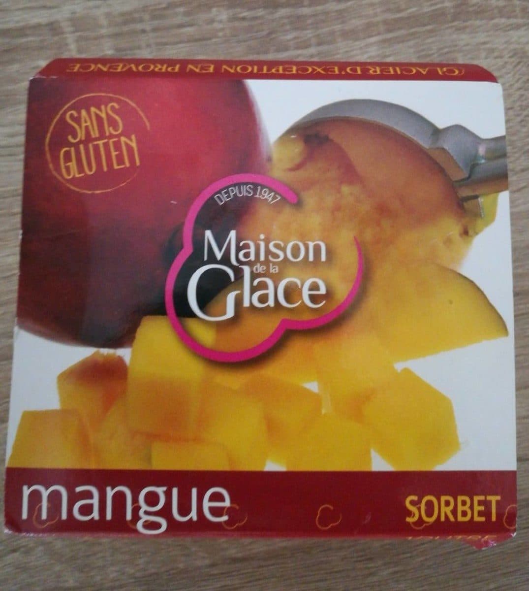 Maison de la Glace Sorbet Mangue packshot