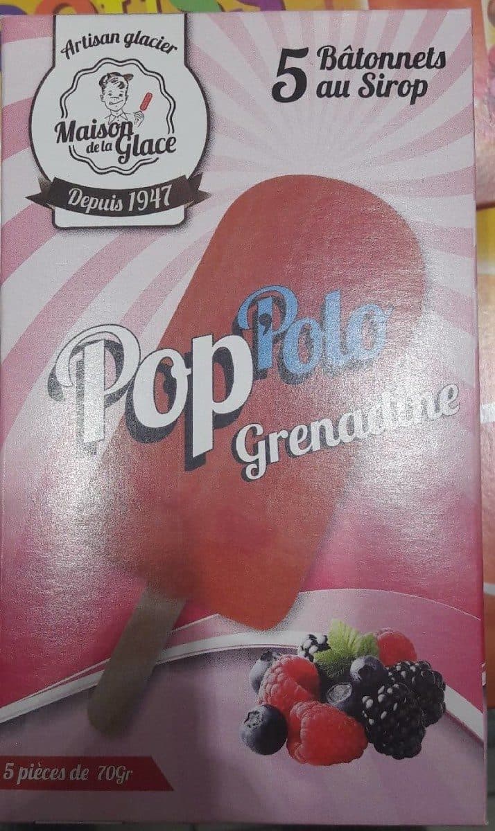 Maison de la Glace Pop Polo Grenadine packshot