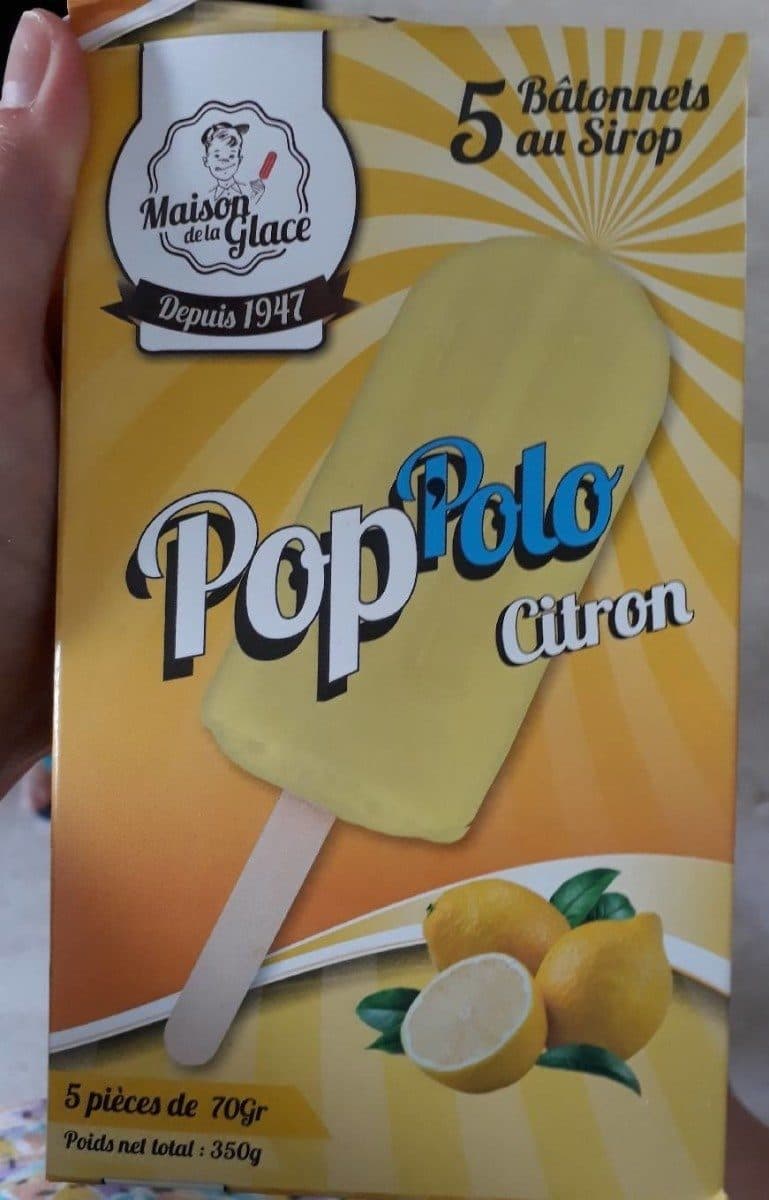 Maison de la Glace Poppolo citron packshot