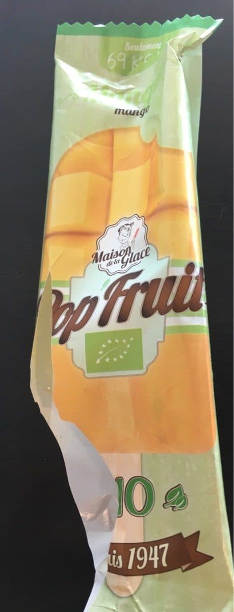 Maison de la Glace Pop fruit mangue packshot