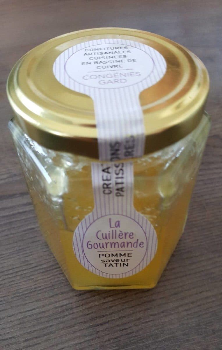 La Cuillère Gourmande Confiture pommes saveur tatin packshot