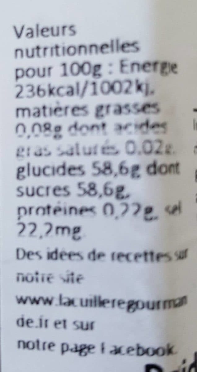 La Cuillère Gourmande Confiture pommes saveur tatin packshot