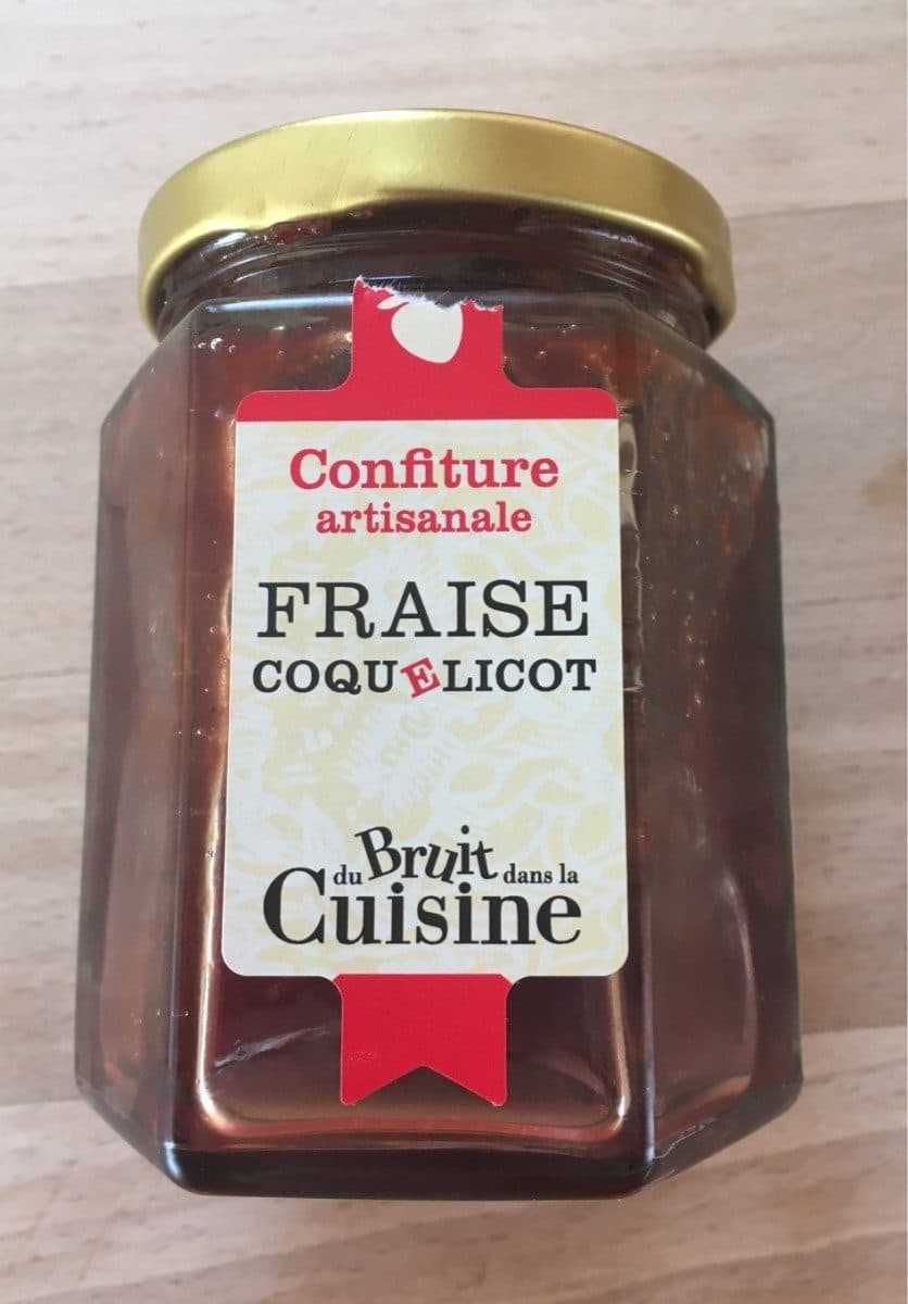 Du Bruit dans la Cuisine Confiture fraise coquelicot packshot
