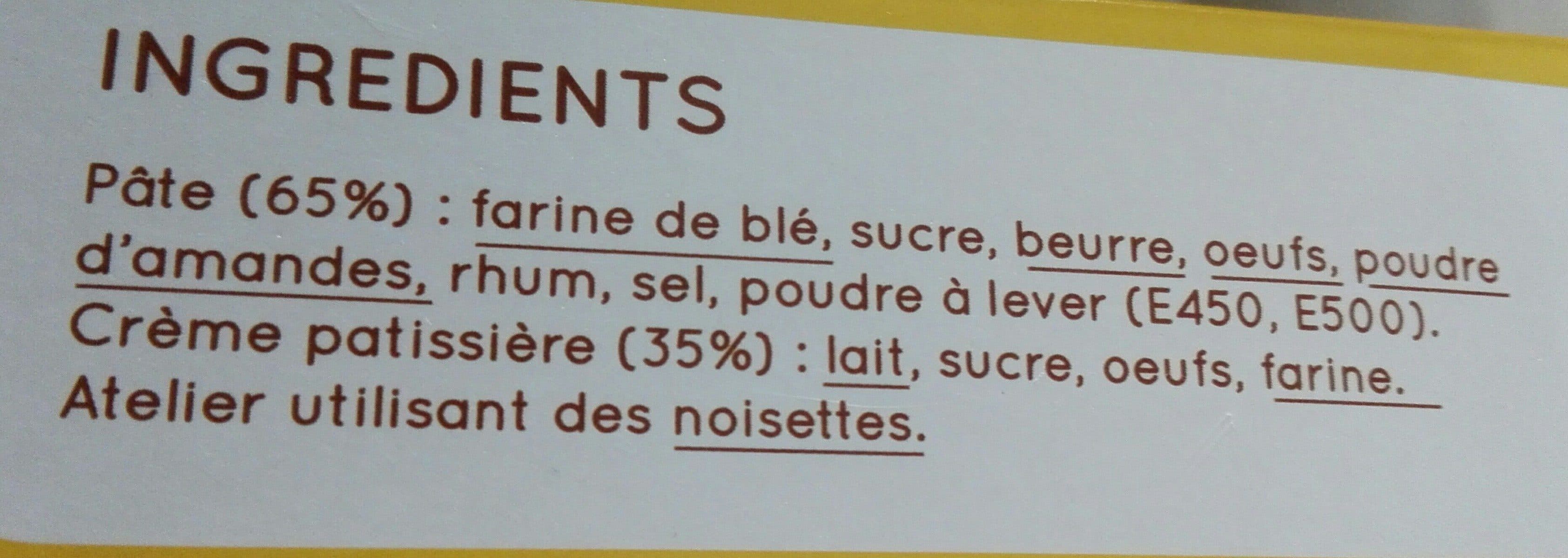 Open Food Facts Gâteau basque à la crème pâtissière packshot