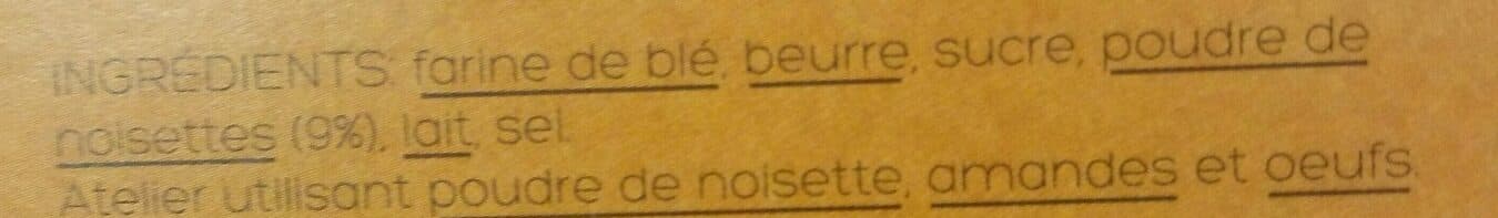 Open Food Facts Biscuits noisette packshot