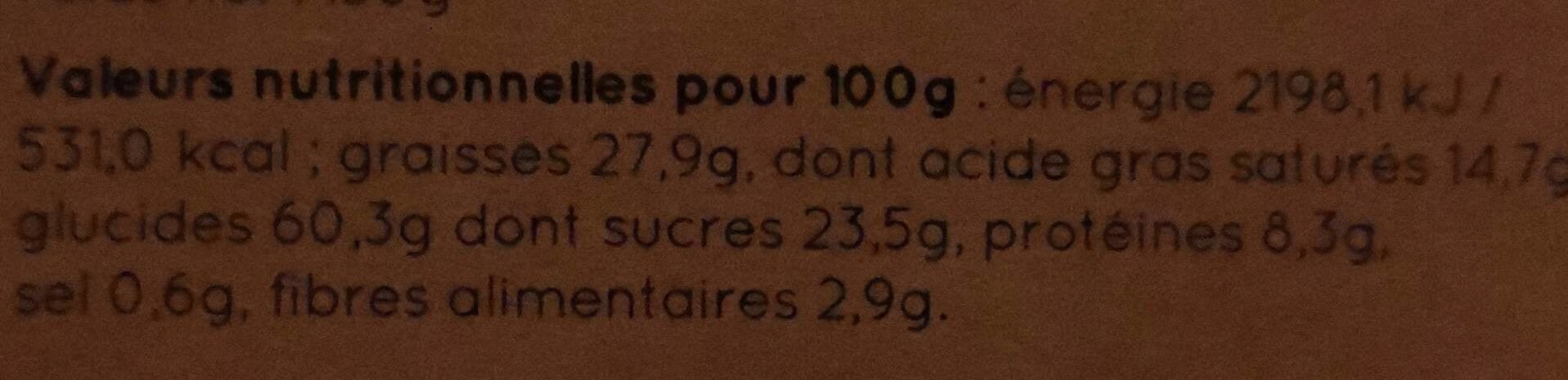 Open Food Facts Biscuits noisette packshot