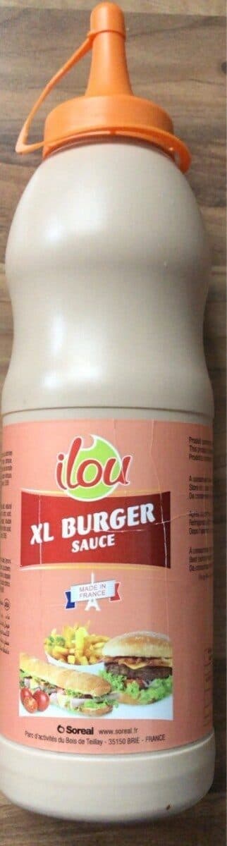 Ilou Sauce XL burger packshot