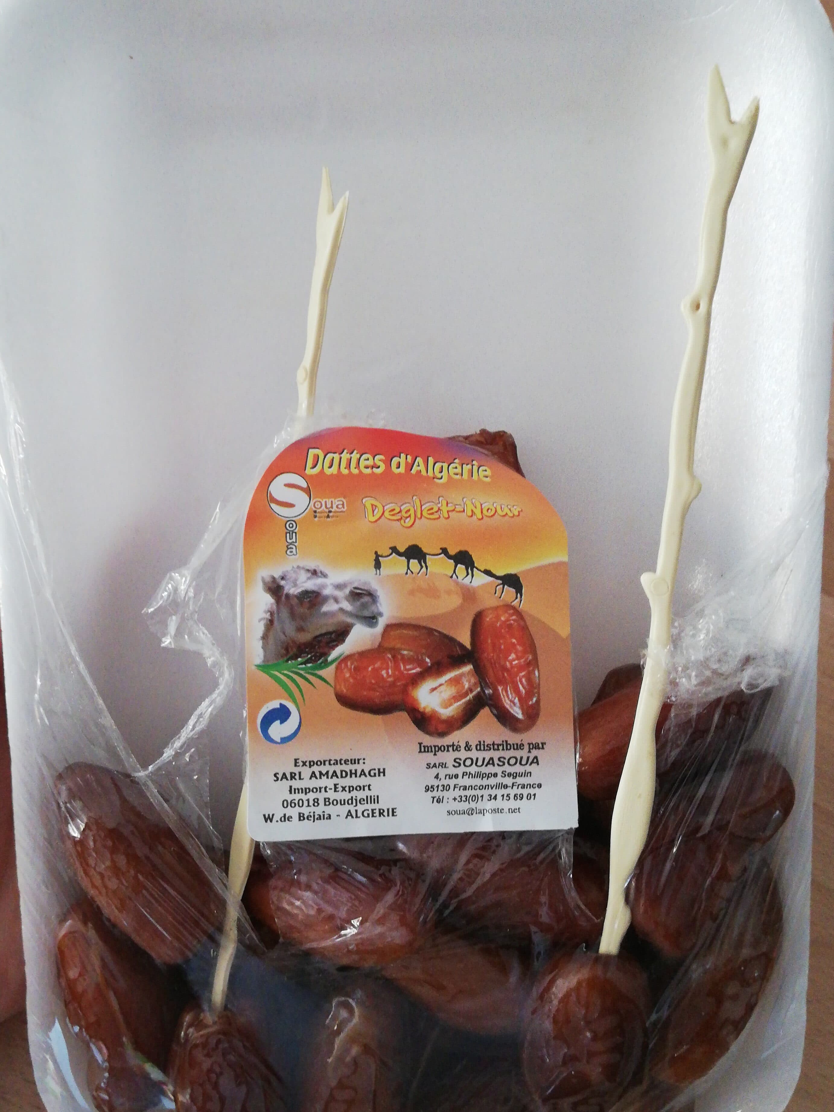 Soua Dattes d'Algérie packshot