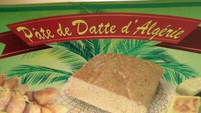 Open Food Facts Pâte de dattes d'Algérie packshot