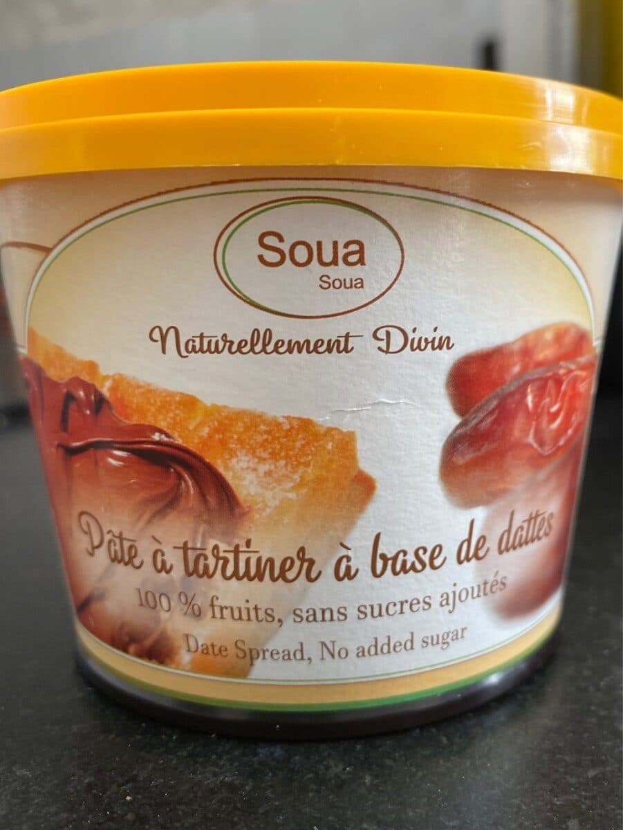 Sans Marque Pate a Tartiner A Base De Dattes packshot