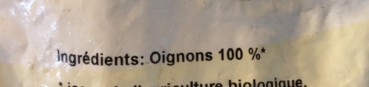 Open Food Facts Oignons émincés packshot