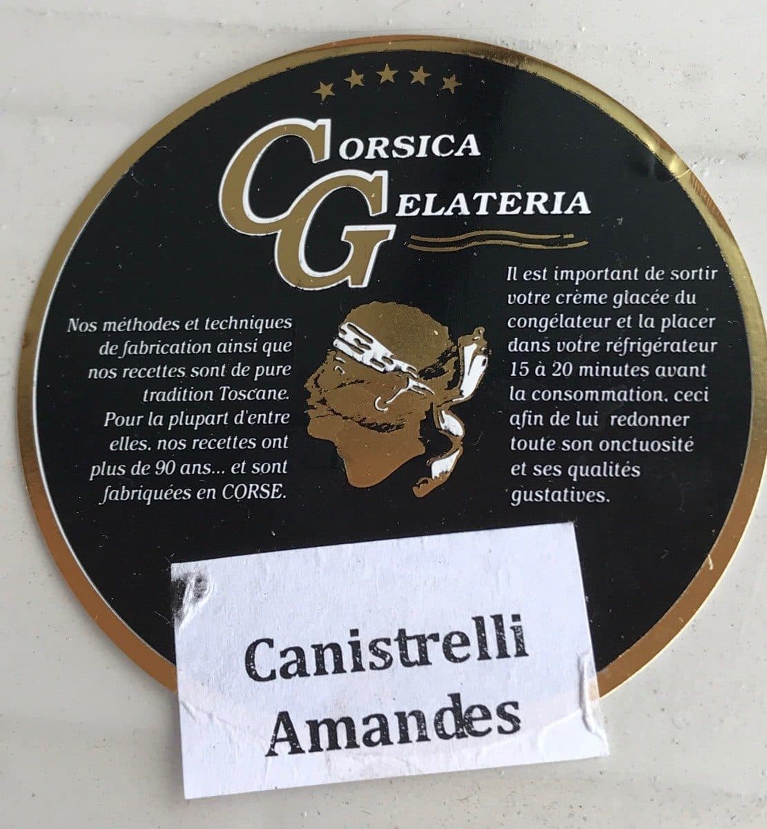 Open Food Facts Corsica gelatetia packshot