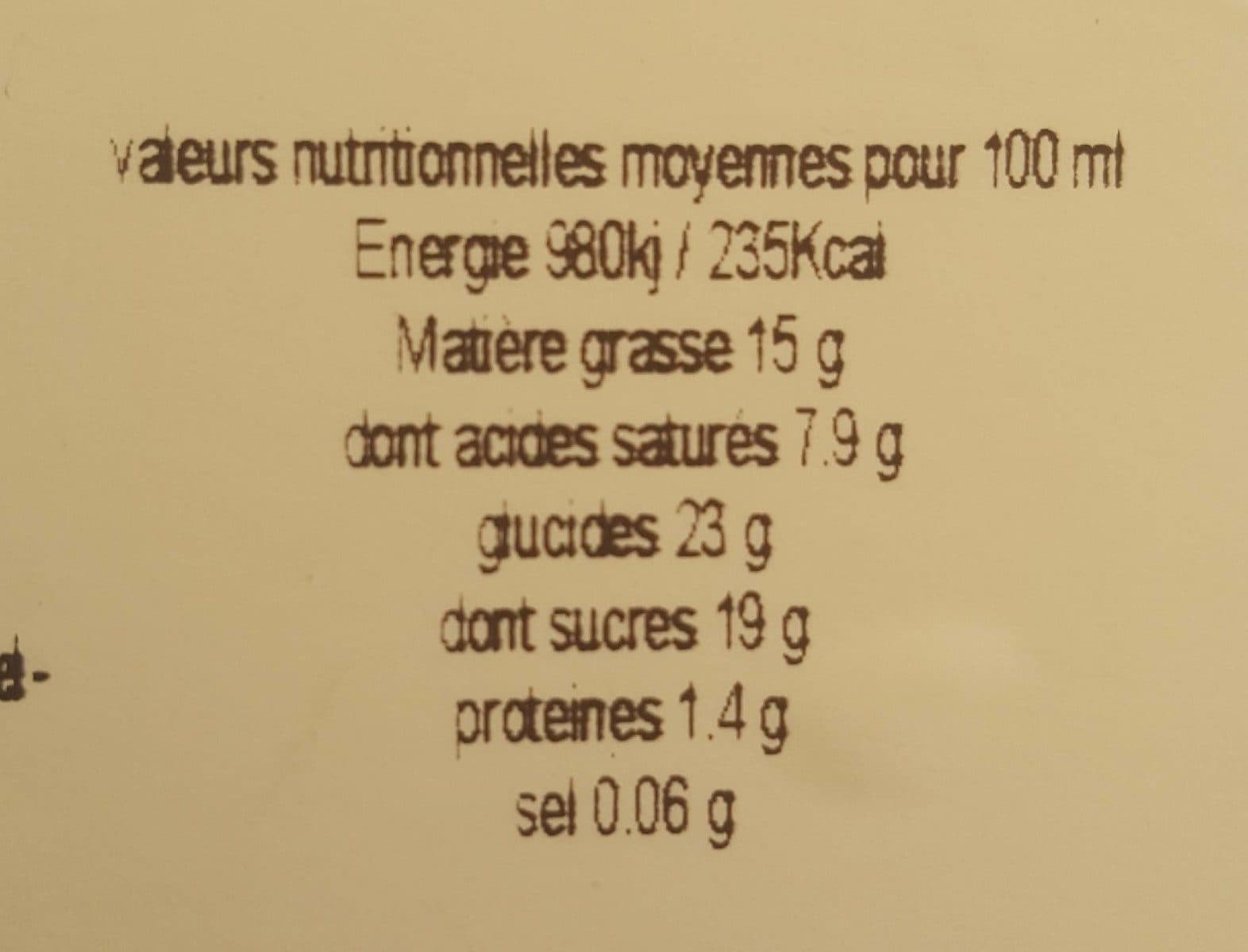 Open Food Facts Nucciola Noisette packshot