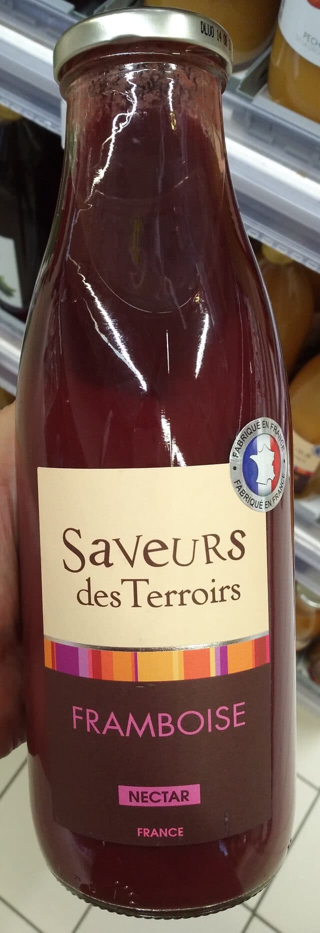 Saveurs Des Terroirs Nectar Framboise packshot