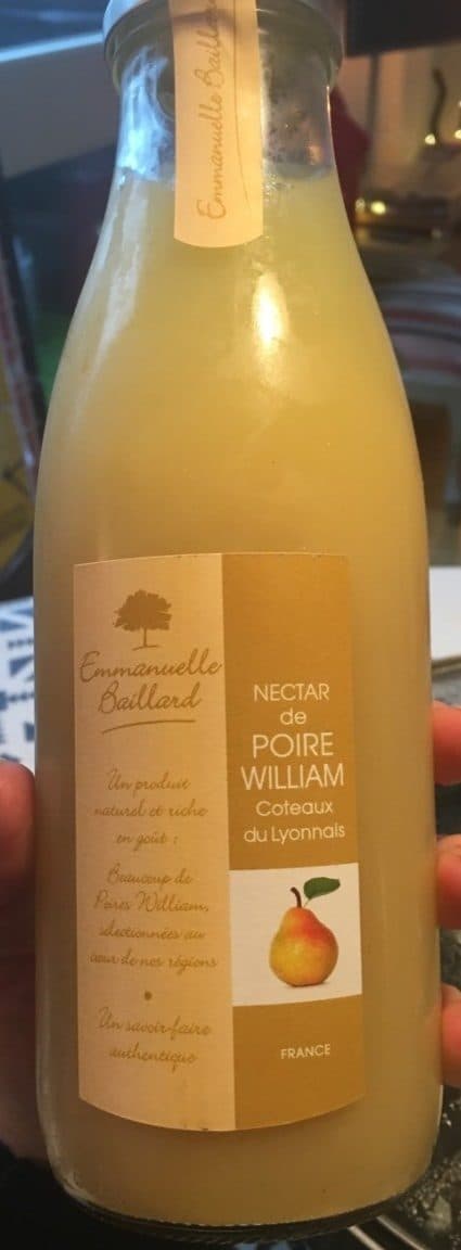 Emmanuelle Baillard Nectar De Poire William packshot